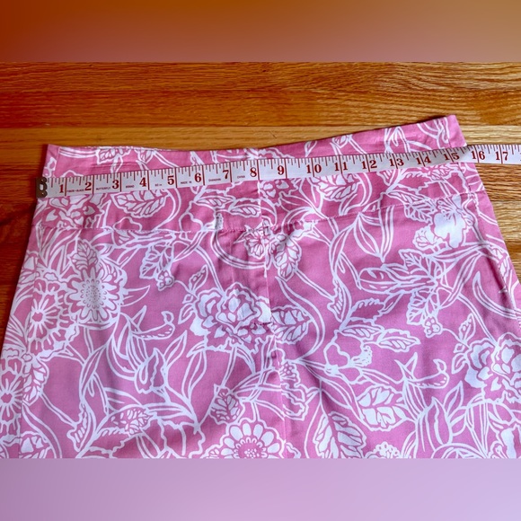 Sexy Zara Mini Pink White Flower Skirt, Size 8, Very Good Preowned Condition - Picture 8 of 9